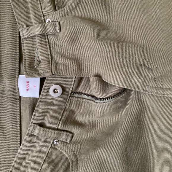 Army Green Maxi Skirt - Picture 3 of 3